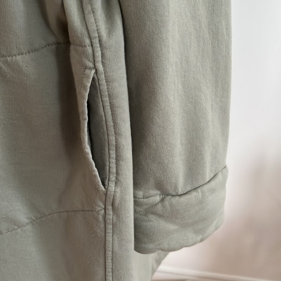 Young Fabulous & Broke Cotton Sandrine Coat in Sage, M/L - Picture 8 of 10